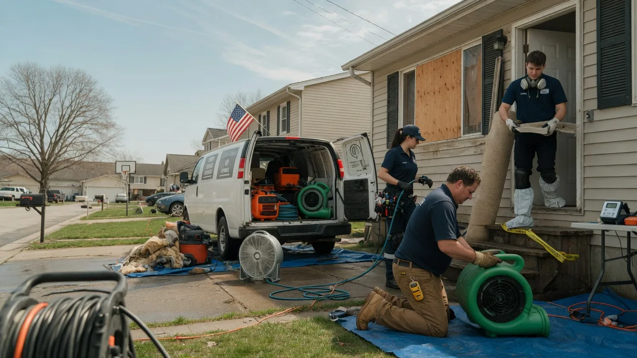 Water Damage Restoration in Baskerville, VA near me
